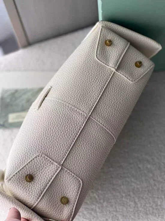 Songmont Drippy soft pebbled premium leather crossbody bag purse - Picture 4 of 8